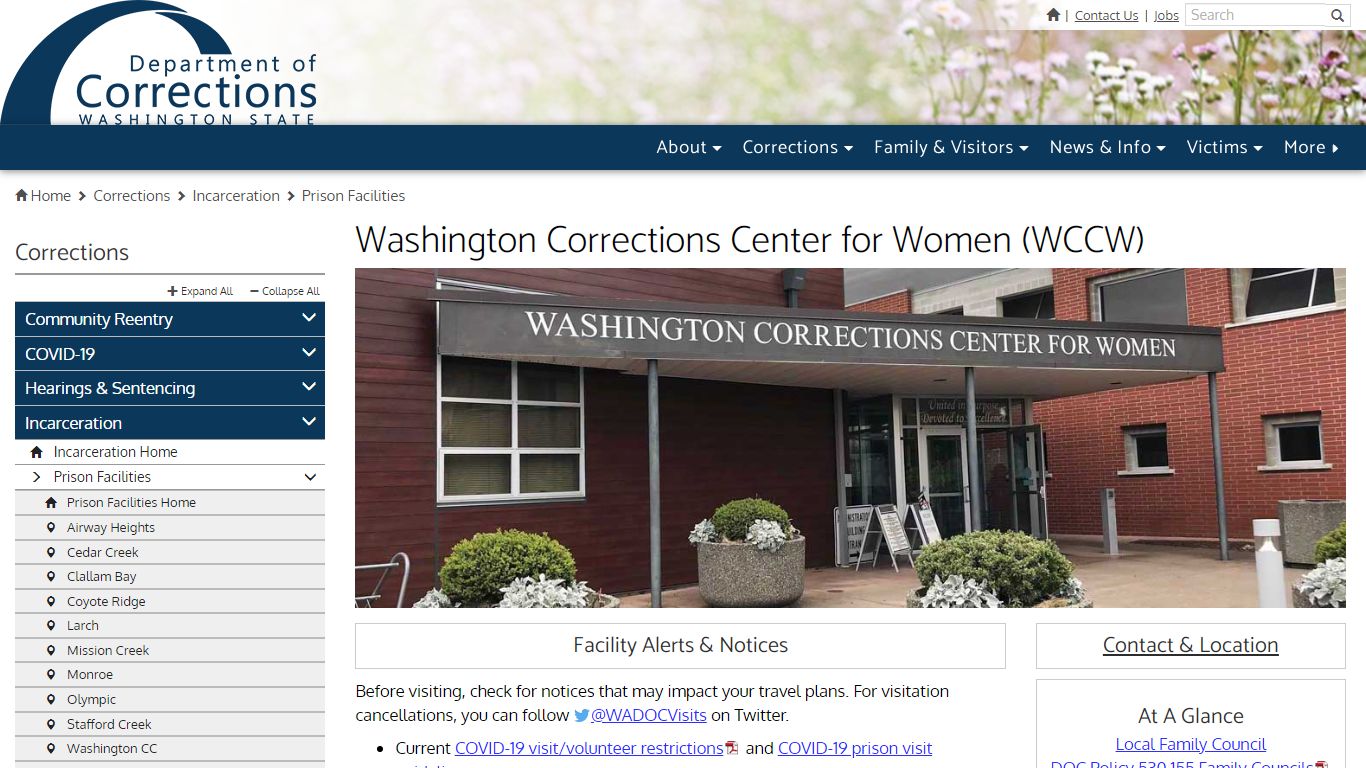 Washington Corrections Center for Women (WCCW)